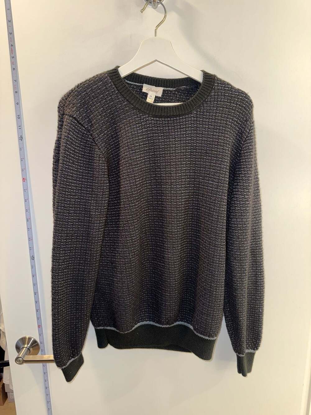 Brioni Men's Textured Crewneck Sweater Size 54